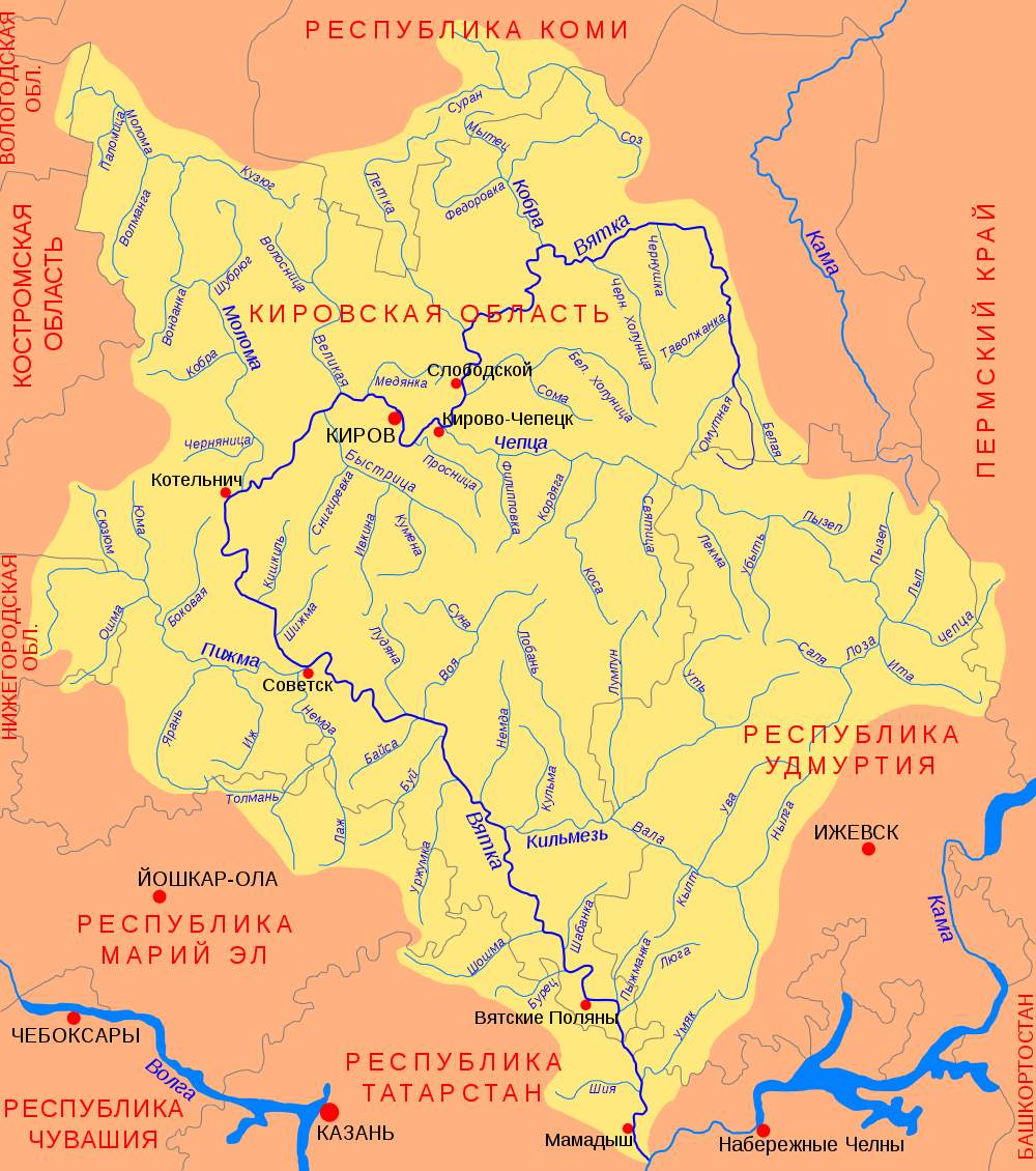 Достопримечательности Кировской области