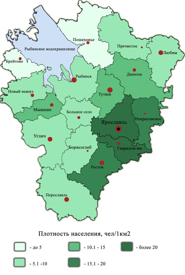 География Ярославской области