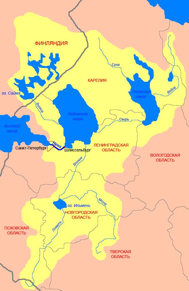 Реки Ленинградской области