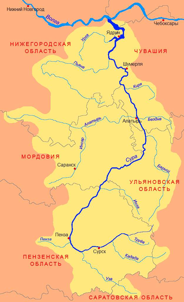 Река Алатырь
