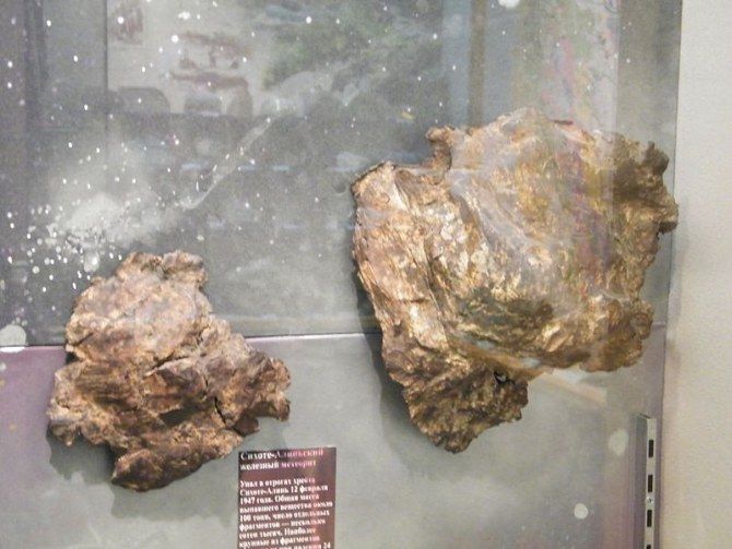 Метеориты на территории России