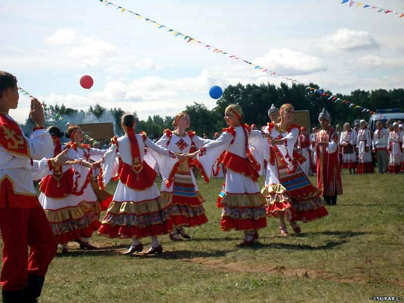 Чувашский танец плясовая