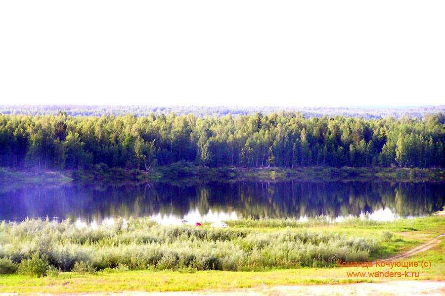 озеро Огибное, река Ветлуга
