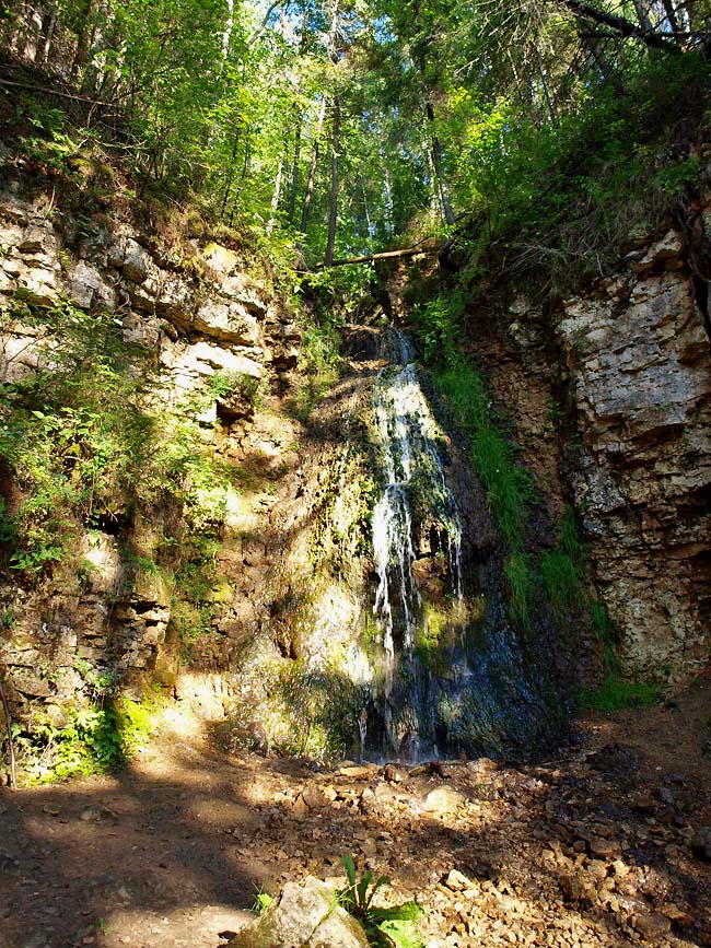 Береснятский водопад - река Немда