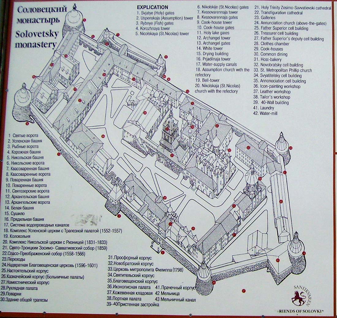 Соловецкий монастырь, Соловки